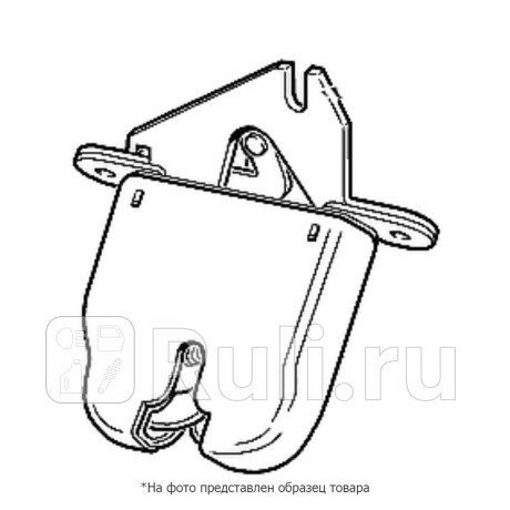 P40-0028 - Замок крышки багажника (PATRON) Skoda Roomster (2006-2010) для Skoda Roomster (2006-2010), PATRON, P40-0028