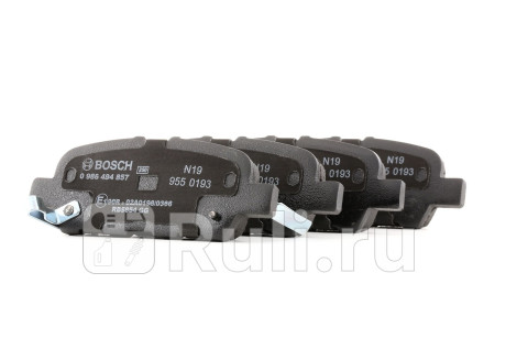 0 986 494 857 - Колодки тормозные дисковые задние (BOSCH) Nissan Qashqai j11 (2013-2021) для Nissan Qashqai J11 (2013-2021), BOSCH, 0 986 494 857