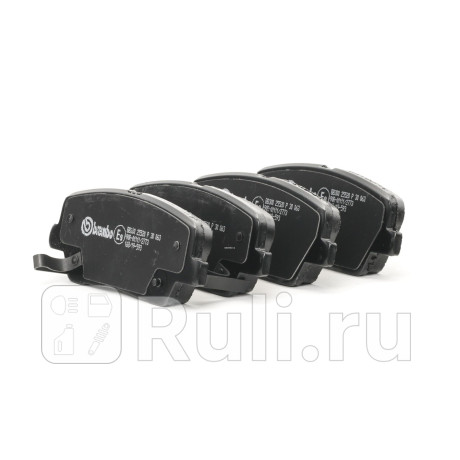 P 30 063 - Колодки тормозные дисковые задние (BREMBO) Kia Sorento 2 (2009-2021) для Kia Sorento 2 (2009-2021), BREMBO, P 30 063