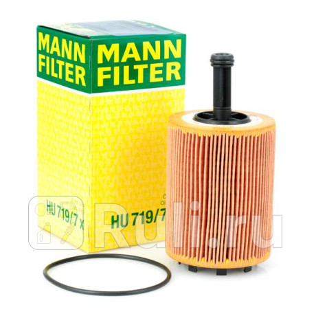 HU 719/7 X - Фильтр масляный (MANN-FILTER) Mitsubishi Outlander XL (2006-2009) для Mitsubishi Outlander XL (2006-2009), MANN-FILTER, HU 719/7 X