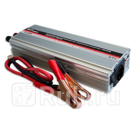 Преобразователь напряжения (инвертор) 12v/220v (1500w) "avs" in-1500w-1300w AVS 43744 для Автотовары, AVS, 43744