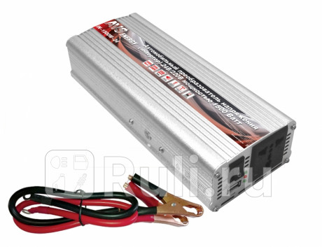 Преобразователь напряжения (инвертор) 24v/220v (1500w) "avs" in-1500w-24 AVS 80325 для Автотовары, AVS, 80325