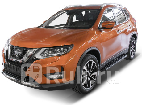 A173ALB.4113.1 - Пороги-подножки (комплект) (RIVAL) Nissan Qashqai j11 (2013-2021) для Nissan Qashqai J11 (2013-2021), RIVAL, A173ALB.4113.1