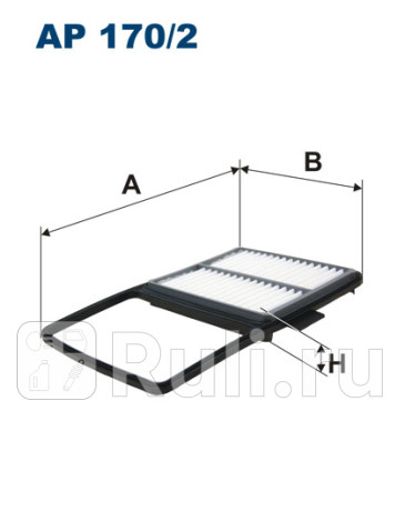 AP 170/2 - Фильтр воздушный (FILTRON) Toyota Prius (2003-2011) для Toyota Prius (2003-2011), FILTRON, AP 170/2