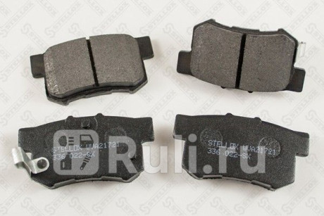 336 022-SX - Колодки тормозные дисковые задние (STELLOX) Honda Civic 4D (2011-2016) для Honda Civic 4D (2011-2016), STELLOX, 336 022-SX