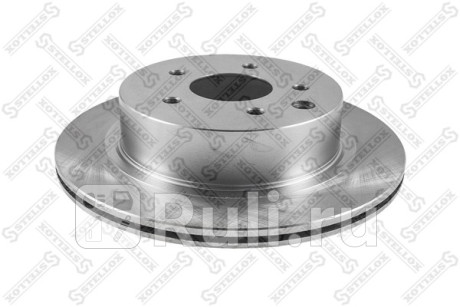 6020-2261V-SX - Диск тормозной задний (STELLOX) Nissan Qashqai j11 (2013-2021) для Nissan Qashqai J11 (2013-2021), STELLOX, 6020-2261V-SX