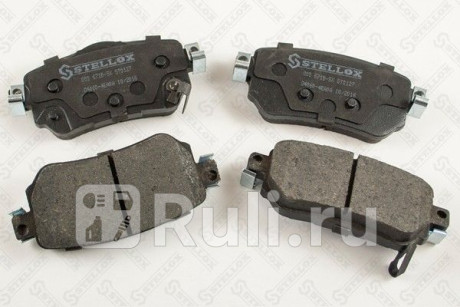 000 671B-SX - Колодки тормозные дисковые задние (STELLOX) Nissan Qashqai j11 (2013-2020) для Nissan Qashqai J11 (2013-2021), STELLOX, 000 671B-SX