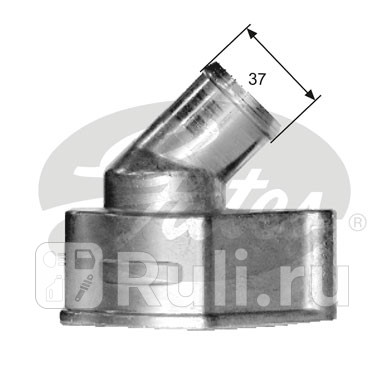 TH15087G1 - Термостат (GATES) Chevrolet Epica (2006-2012) для Chevrolet Epica (2006-2012), GATES, TH15087G1